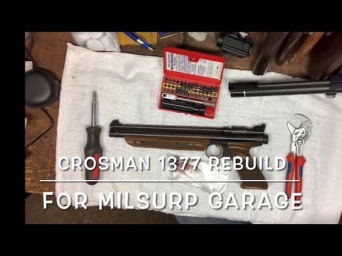 Rebuilding the Crosman 1377 American Classic for ‪@MilsurpGarage‬
