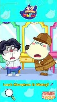 Someone Took Lucy's Microphone! 🎤 | Detective Story for Kids #shorts #detective #mystery