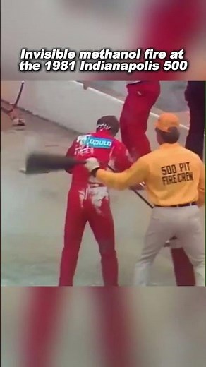 Invisible Methanol Fire
