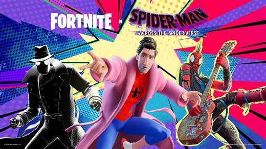 How to get the Spider-Punk, Spider-Man Noir, and Peter B. Parker skins in Fortnite