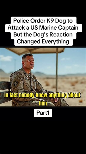 Police Order K9 Dog to Attack a US Marine Captain But the Dog's Reaction Changed Everything | Unheard mysteries