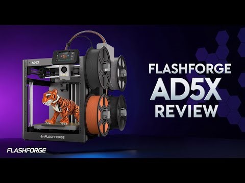 Unboxed, Plugged In, Printed: Is the FlashForge AD5X Easiest 3D Printer Ever? (Seriously, I Tried)
