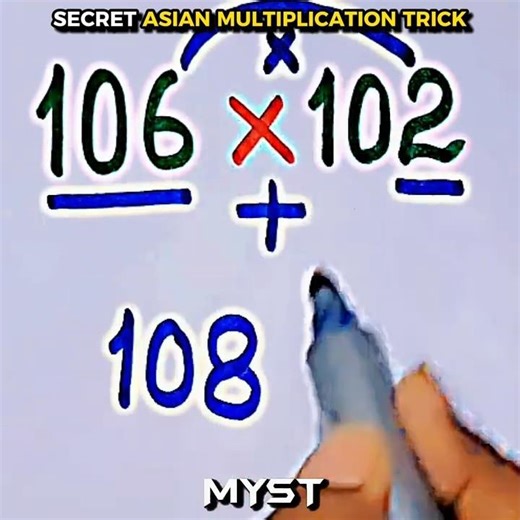 The Secret Asian Trick for 3-Digit Multiplication 🇯🇵🔥 #maths