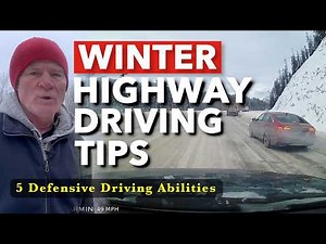5 Defensive Driving Tips For Highway Driving On Ice & Snow