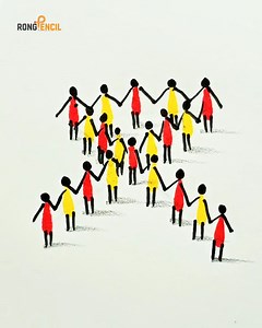 Cute drawing 😍 #3d #art #drawing #easydrawing | Rong Pencil