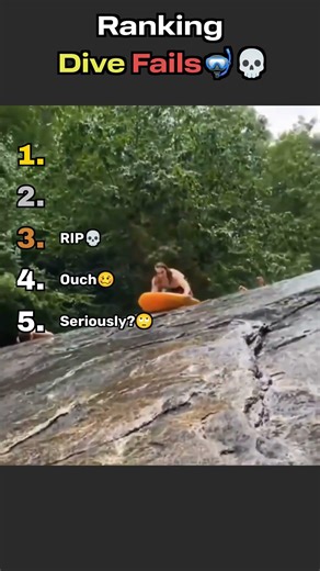 Ranking Dive Fails That Went Very Wrong 🤿😬