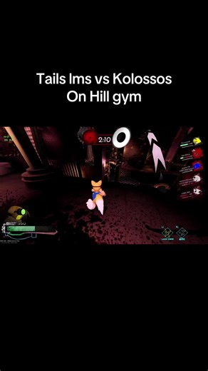 Tails vs Kolossos: A Challenge on Roblox's Hill Gym