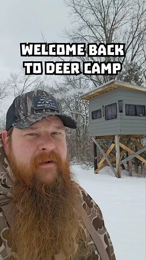 2.5K views · 22 reactions | #thatsnothunting #deercamp #woodstove#solarpowered #offgridcabin #huntingcabin #huntinglodge #deerhunting #deerblind #deerstand #woodstovecooking #deerrut #beardsandbowsoutdoors | Beards And Bows Outdoors | Facebook