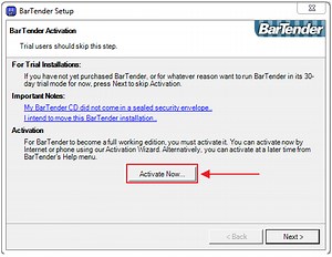 Bartender 9.4 Product Key Activation Code Free