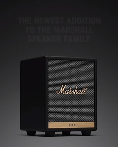 90K views · 232 reactions | Meet our new compact sonic powerhouse – Uxbridge Voice. Engineered to create a thunderous sound combined with the helpfulness of Amazon Alexa, the Google Assistant or Xaoiwei. Pre-order this small-in-size yet large-in-sound speaker with Amazon Alexa at marshallheadphones.com Uxbridge Voice with the Google Assistant and Xiaowei are coming soon. Stay tuned. | Marshall Headphones | Facebook