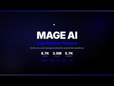 Mage AI - Open Source Data Pipeline Platform Tutorial