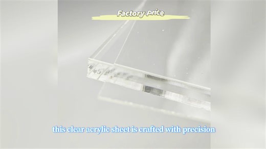 High-Gloss Acrylic/Polymethyl Methacrylate/Acrylic Sheet Custom Any Size Factory Price Cutting Service for Outdoor Applications