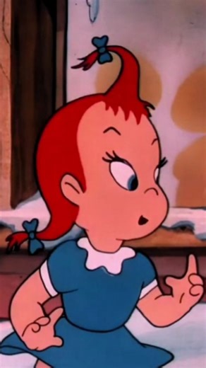 Cartoon Echoes on Instagram: "Santa’s Surprise (1947) — A Famous Studios Christmas cartoon directed by Seymour Kneitel. The short follows children from around the world who secretly follow Santa Claus home and surprise him by cleaning his workshop. It also marks the first appearance of Little Audrey. #christmas #cartoon #classic #childhoodmemories #christmastime"