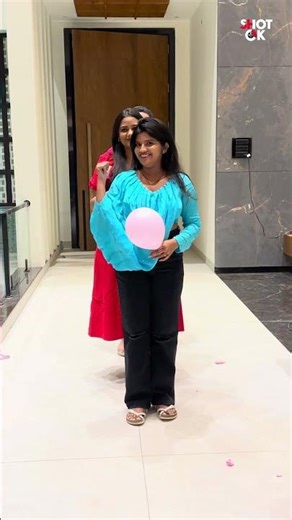 A surprise filled with smiles, blessings, and endless love for Shiva Jyothi Akka 💖✨ #navyamarouthu