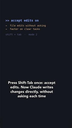 Claude Code: Shift-Tab — four modes, one key