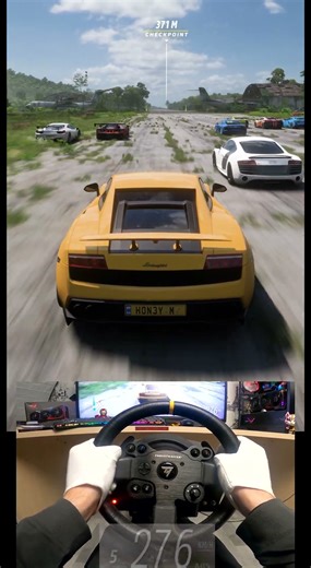 #1961 Lamborghini Gallardo LP 570 4 Superleggera Drag #shorts