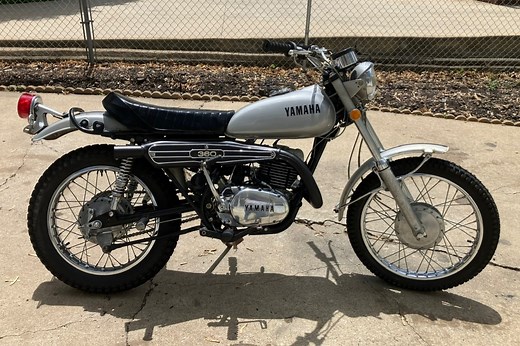 No Reserve: 1972 Yamaha RT2 Enduro 360