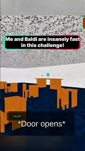 Speedy Baldi Chase… Can I Escape?!