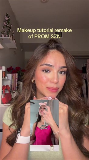 Start practicing your makeup NOW💕 everything I used : @Tatcha @Beginning Boutique @Makeup By Mario @rhode skin @Too Faced @Huda Beauty @Saie @patrick ta #prom #grwm #tutorials #glowup #trending