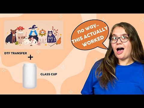 Can DTF Press on Glass?