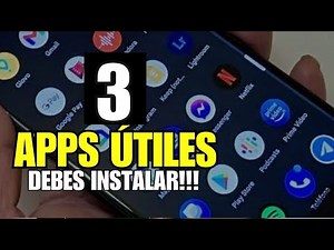 3 Aplicaciones que debes tener en tu celular!! 📱✅️ Apps Útiles