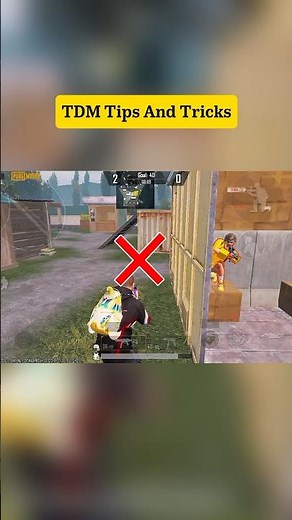 TDM❌tips and tricks✅ #pubgmobile#shortvideo