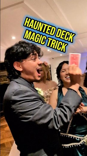 Greatest Freak out Ever over Magic Card Trick! #shorts