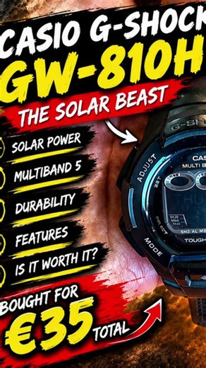 New Video is here : Unboxing 2 Casio for 35€ total😱😆 #watches #gshock #lifeofgshock #casio #solar