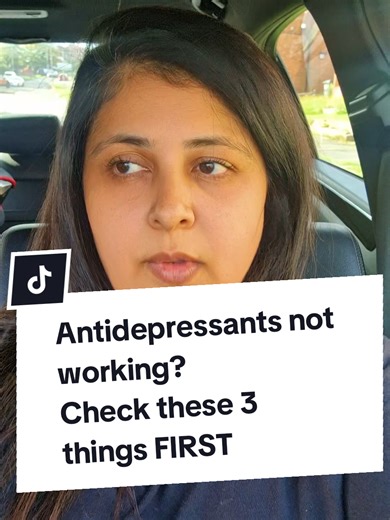 “Why isn’t my antidepressant working?” is one of the most common (and frustrating) questions I hear. If you’re on treatment but still not feeling much better, here are 3 evidence-based reasons that could explain it 👇 1️⃣ Subtherapeutic dose – Many antidepressants (SSRIs, SNRIs, etc.) need to be titrated up gradually. Starting doses are often just that — a starting point. According to NICE and CKS, you usually need to be on an optimal therapeutic dose for at least 4–6 weeks before deciding if it