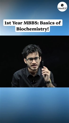 1st Year MBBS: Basics of Biochemistry! #biochemistry #neet #mbbs #mbbs1styear
