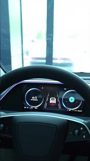 8.9-Inch Dashboard F9H Cluster with Ambient Lighting & Camera #tesla #modelyjuniper #model3highland