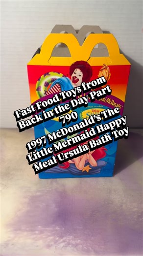CPJ Collectibles on Instagram: "Under the seaaaa🎶 Fast Food Toys from Back in the Day Part 790 1997 McDonald’s The Little Mermaid Happy Meal Ursula Bath Toy . . #thelittlemermaid #ursula #mcdonalds #retrotoys #backintheday #90snostalgia #happymealtoys #90skid #bathtime"