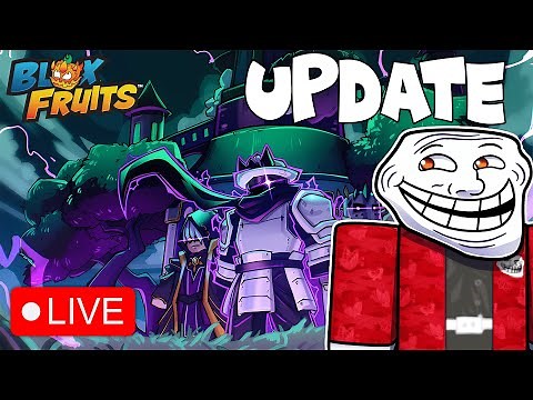 🔴Blox Fruits NEW UPDATE LIVE + COUNTDOWN!