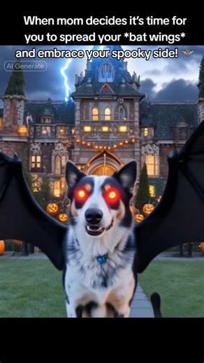 Bat Dog!! 😂🦇🐶 #cutedogshorts #dogfun #dogfriends