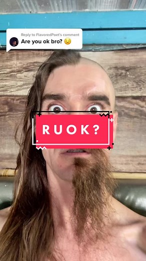 Replying to @FlavoredPoet #ruok #ok #halfy #halfyoriginals