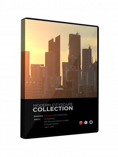 Modern Cityscape Collection: - The Pixel Lab