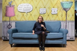 This cartoon museum exhibit is hilariously nuts