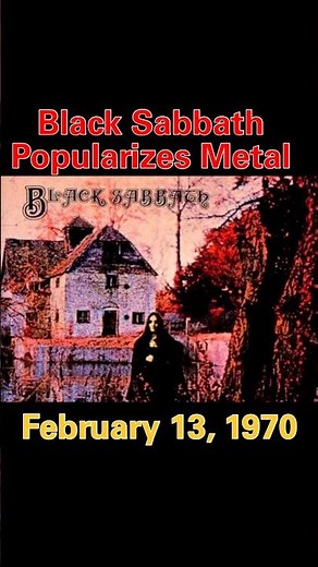 Black Sabbath publishes first album #music #metal #rock