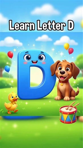 Letter D Phonics Song | D for Dog, Duck, Drum | Kids Learning | Future Ai Kids