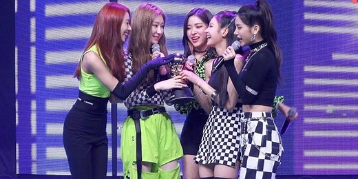 ITZY becomes the fastest girl group to win #1 on a music show