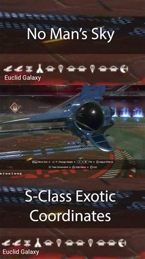 Blue Exotic Coordinates in No Man's Sky