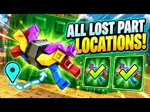 How To FIND ALL LOST PART LOCATIONS in Steal An Egg! ROBLOX