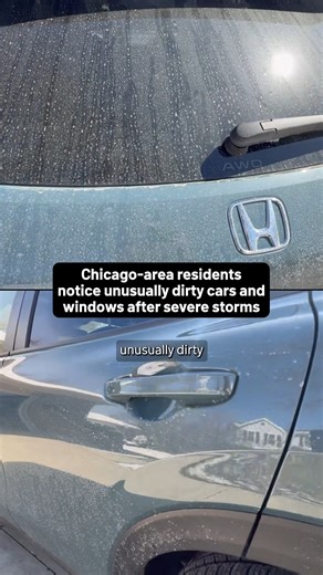 131K views · 818 reactions | Is your car unusually dirty? 樂 Many Chicago-area drivers were quick to notice an excessive amount of dirt on their cars and windows this morning after severe storms made their way through the area yesterday. Here's what might have caused it. #chicago #drivers #cars #dirtycar #severeweather #severestorms #illinois #Indiana #midwest | NBC Chicago | Facebook