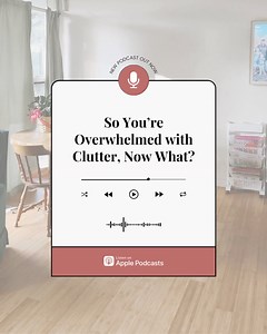 ✨ Feeling overwhelmed by clutter? You’re not alone! It’s a heavy, frustrating feeling when the clutter feels too big to tackle that it paralyzes you—leading to nothing getting done at all. 😩 But guess what? You don’t have to stay stuck in this cycle. 🙅‍♀️ In this episode of Break the Clutter Cycle, we dive into why this happens and how to take that first small step to break free. 🎧💪 Ready to stop letting clutter win? Hit play and let’s get you moving in the right direction. 💥 👉 Listen now 