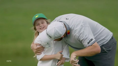 David Muir shares highlights from Masters Par-3 tradition with golf pros, family