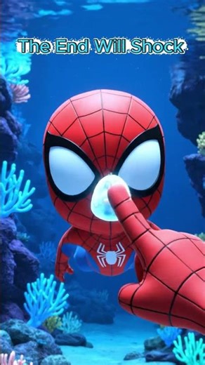 Chibi spiderman transformation 3 #shorts #spiderman #hulk