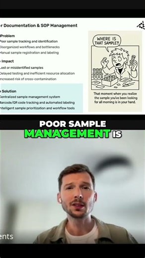 Sample Management: The Lab's Bermuda Triangle? #shorts