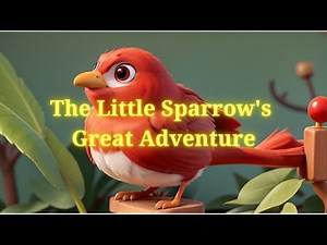 The Little Sparrow's Great Adventure | Stories for Children in English | Moral Stories for Children