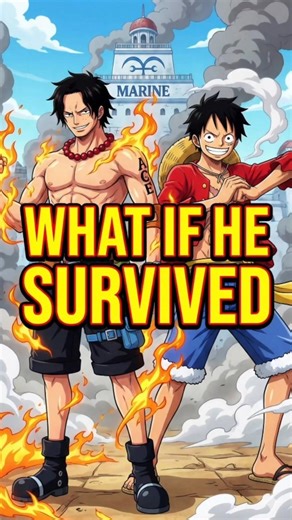 what if ace survived? 😱😱. #onepiece #anime #shorts