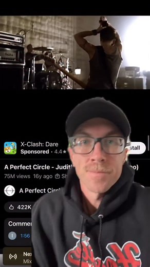 MATT BUNTING on Instagram: "I always thought this part of the ‘Judith’ music video was epic. @Nicki Bunting is a huge A Perfect Circle fan and learned me up on this track and the story behind Maynard James Keenan’s mom #aperfectcircle #maynardjameskeenan #rock #metal #tool #greenscreen"